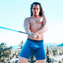 SHEATH V Colossus Men's 8" Sports Performance Boxer Brief