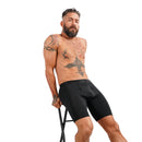 SHEATH V Men's Single Pouch 8" Sports Performance Boxer Brief w/ Horizontal Fly