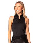 Lucky in "Leather" Polo by Calliope Golf