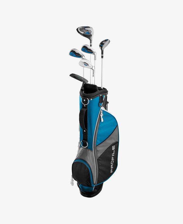 Wilson: Kids Complete Golf Club Set Carry Bag - Profile JGI (Blue)