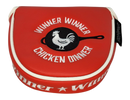 Winner Winner Chicken Dinner Embroidered Putter Cover by ReadyGOLF  -  Mallet