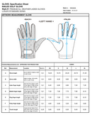 Nailed Golf: Premium Standard Golf Gloves White