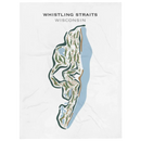 Whistling Straits, Sheboygan Wisconsin - Printed Golf Courses