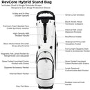 RevCore Lux Golf Hybrid Stand Bag | 6 & 14 Way Divider Options