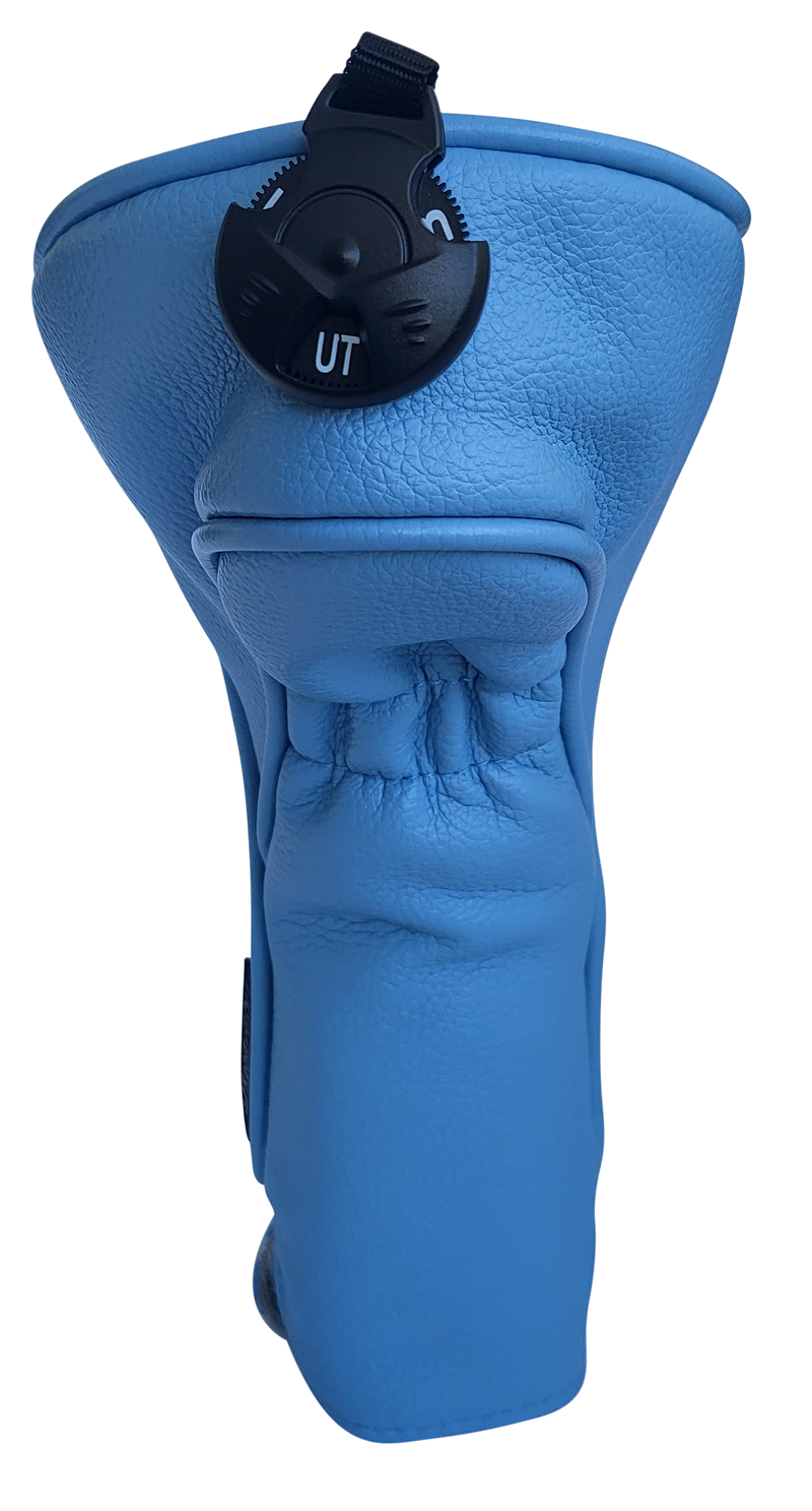 White Daisy Hybrid Headcover by ReadyGolf (Blue)