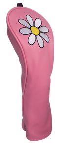 White Daisy Fairway Headcover by ReadyGolf (Pink)