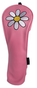 White Daisy Fairway Headcover by ReadyGolf (Pink)