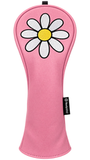 White Daisy Fairway Headcover by ReadyGolf (Pink)