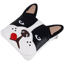 White French Bulldog Mallet Putter Cover