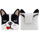 White French Bulldog Mallet Putter Cover
