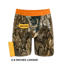 The Wild Game | Realtree x Shinesty Neon Orange Long Leg Ball Hammock® Pouch Underwear With Fly