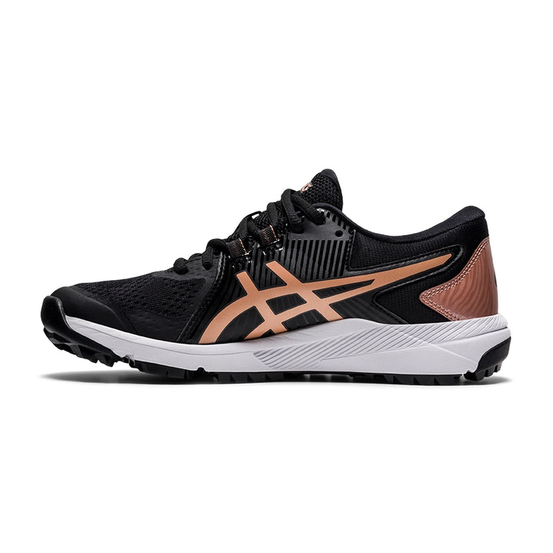 Asics Golf Shoes: Women's Gel-Course Glide  - Black/Rose Gold