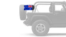 Australia 12"x18" Forever Wave Flag for Jeep Wrangler YJ 1986-1995
