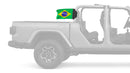 Brazil 12"x18" Forever Wave Flag