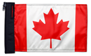 Canada 12"x18" Forever Wave Flag for Golf Carts