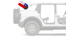 Chile 12"x18" Forever Wave Flag