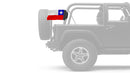 Chile 12"x18" Forever Wave Flag for Jeep Wrangler YJ 1986-1995