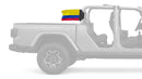 Colombia 12"x18" Forever Wave Flag