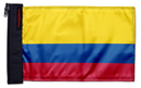 Colombia 12"x18" Forever Wave Flag for Boats