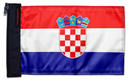 Croatia 12"x18" Forever Wave Flag for Jeep Wrangler JKU 4-Door 2007-2018