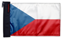 Czech Republic 12"x18" Forever Wave Flag for Jeep Wrangler JK 2-Door 2007-2018