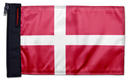 Denmark 12"x18" Forever Wave Flag