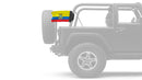 Ecuador 12"x18" Forever Wave Flag for Jeep Wrangler CJ-7 and CJ-8 1976-1986