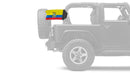 Ecuador 12"x18" Forever Wave Flag for Jeep Wrangler TJ 1996-2006