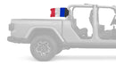 France 12"x18" Forever Wave Flag