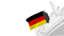 Germany 12"x18" Forever Wave Flag for Boats