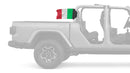 Italy 12"x18" Forever Wave Flag