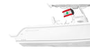Lebanon 12"x18" Forever Wave Flag for Boats