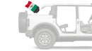 Mexico 12"x18" Forever Wave Flag for Bronco
