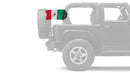 Mexico 12"x18" Forever Wave Flag