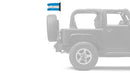 Nicaragua 12"x18" Forever Wave Flag for Jeep Wrangler LJ 2003-2006