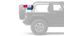 Panama 12"x18" Forever Wave Flag for Jeep Wrangler LJ 2003-2006