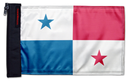 Panama 12"x18" Forever Wave Flag for Boats