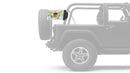 US Virgin Islands 12"x18" Forever Wave Flag for Jeep Wrangler YJ 1986-1995