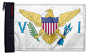 US Virgin Islands 12"x18" Forever Wave Flag for Jeep Wrangler YJ 1986-1995