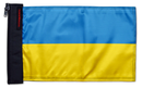 Ukraine 12"x18" Forever Wave Flag for Boats