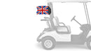United Kingdom 12"x18" Forever Wave Flag for Golf Carts