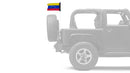 Venezuela 12"x18" Forever Wave Flag for Jeep Wrangler JK 2-Door 2007-2018