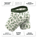 The Western Wonderland | Western Toile Long Leg Ball Hammock® Pouch Underwear With Fly