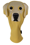 Yellow Labrador Embroidered Classic Driver Headcover by ReadyGOLF