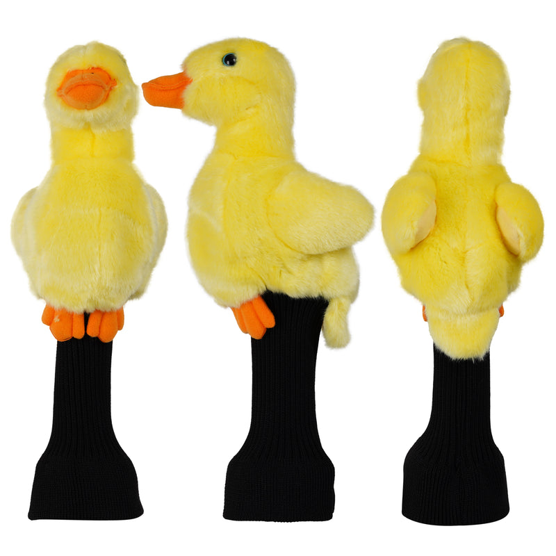 Rubber Duckie Driver Headcover with Long Neck Sock