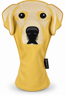 Yellow Labrador Embroidered Classic Driver Headcover by ReadyGOLF