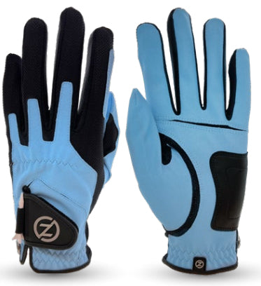 Zero Friction Men's Performance Golf Glove GL00094 - Carolina Blue