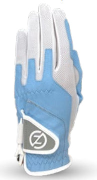Zero Friction Ladies’ Compression Golf Glove GL30011 - Carolina Blue