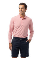 SanSoleil: Men's UPF 50 SolMelanage Ice Mini Stripe Polo - 900841MM