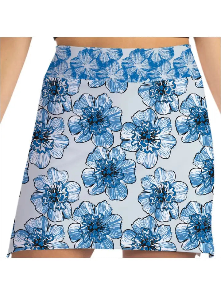 Skort Obsession: Pull On Skort - Opium Floral